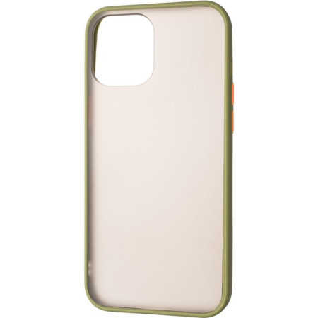 Чехол-силикон Gelius Bumper Mat Case iPhone 12 Pro Max Green