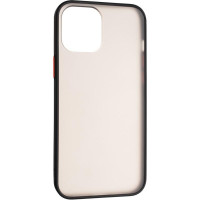 Чохол-силікон Gelius Bumper Mat Case iPhone 12 Pro Max Black