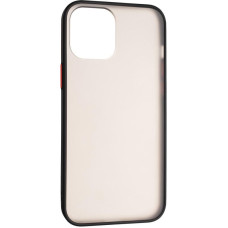 Чохол-силікон Gelius Bumper Mat Case iPhone 12 Pro Max Black