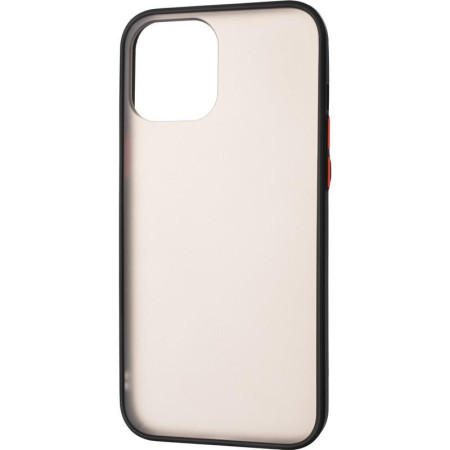 Чехол-силикон Gelius Bumper Mat Case iPhone 12 Pro Max Black