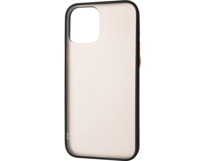 Чехол-силикон Gelius Bumper Mat Case iPhone 12 Pro Max Black