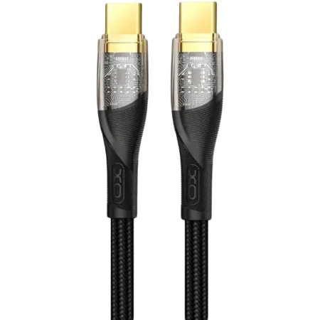 Кабель XO NB-Q223B Type-C to ype-C 60W (1m) Black