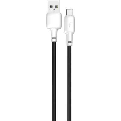 Кабель USB Gelius Full Silicon GP-UCN001C Type-C Black/White