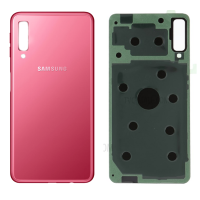 Задняя панель корпуса для Samsung A750, A7 - 2018, розовая