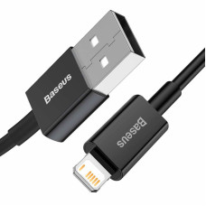 Кабель USB Baseus Superior Series USB to Lightning (2.4A/1m) Black (CALYS-A01)