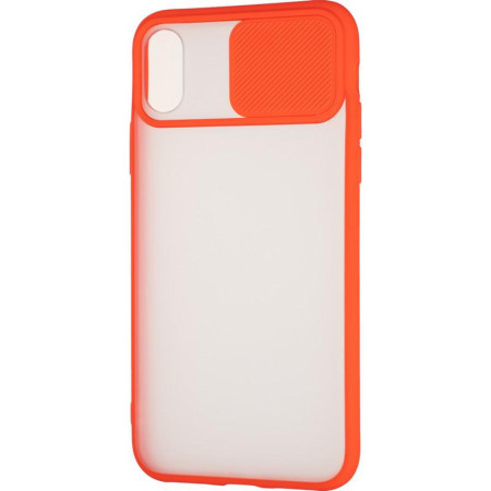 Чехол-силикон Gelius Slide Camera iPhone X / XS Red