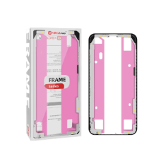Рамка крепления дисплея iPhone 12 Pro Max, черная, оригинал, G+OCA PRo