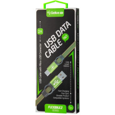Кабель USB Gelius Pro Flexible 2 USB to Micro (GP-UC07m) Black
