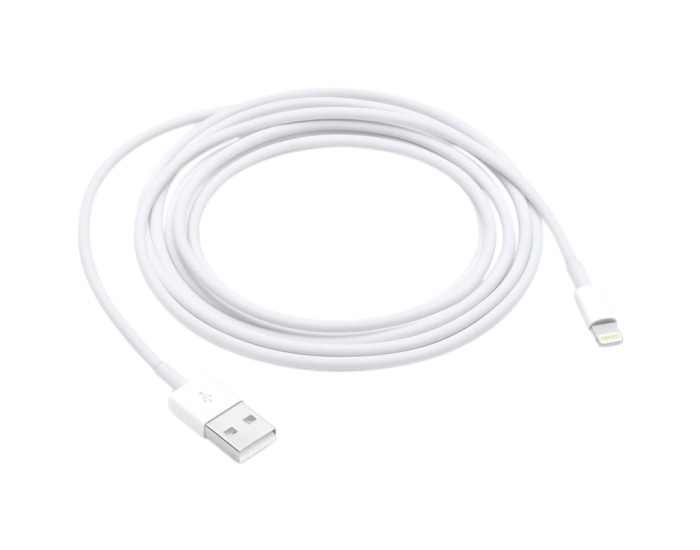 Кабель USB Apple USB to Ligthning (1A) (MD819ZM/A) (2m) (box)