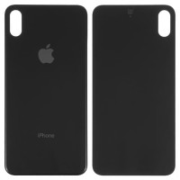 Задняя панель корпуса для iPhone XS, черная (Small Hole)