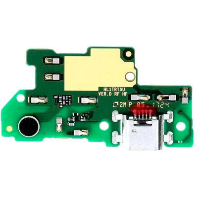 Шлейф для Huawei Y5 2017, Y5 III, мікрофона, конектора зарядки