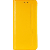 Чехол-книга Leather Gelius New for Huawei P Smart 2021 Yellow