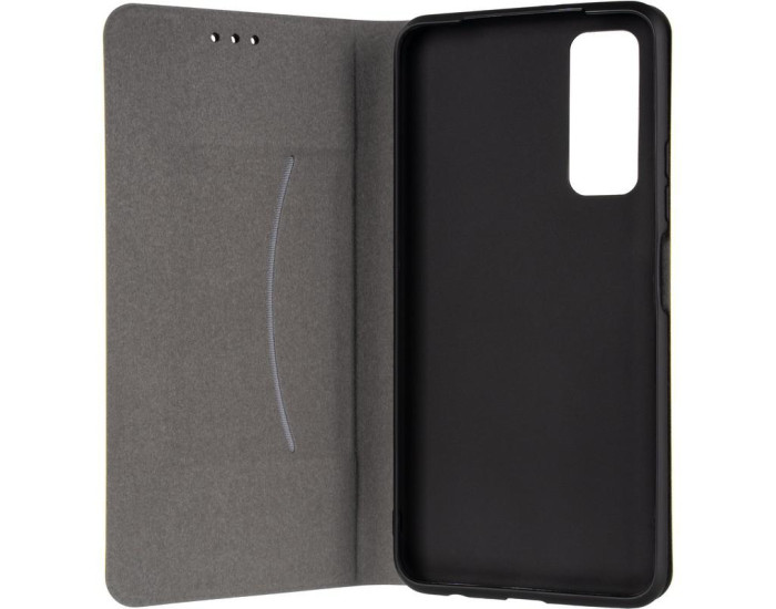 Чохол-книга Leather Gelius New for Huawei P Smart 2021 Yellow