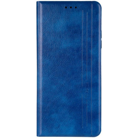 Чехол-книга Leather Gelius New Xiaomi Mi10T / Mi10T Pro Blue