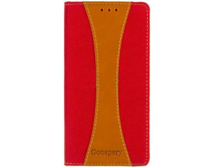 Чохол-книга Goospery Canvas Xiaomi Redmi 5A Red
