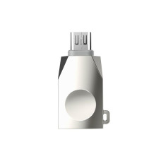 OTG-переходники Hoco UA10 Micro USB to OTG Pearl Nickel