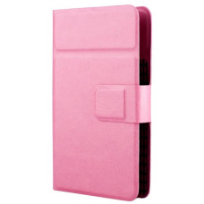 Чехол-книга универсальная 4.8 - 5.3 Pink