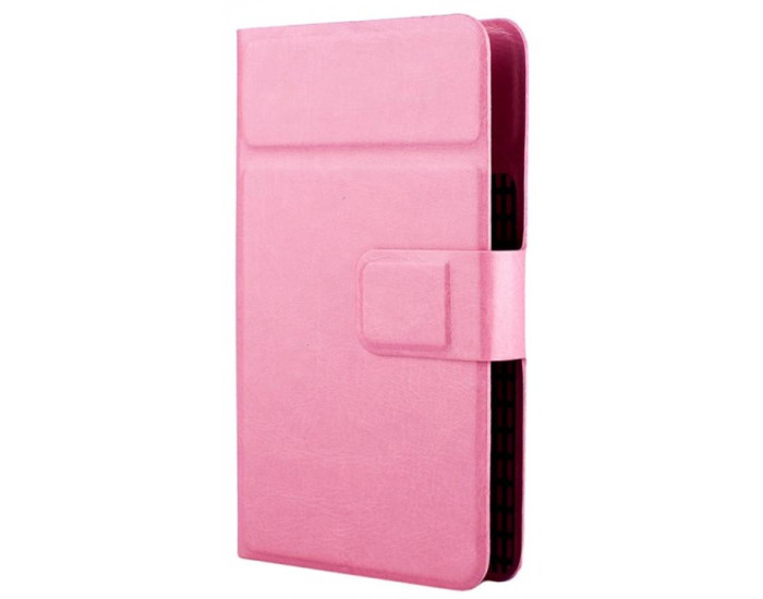 Чохол-книга універсальна 4.8 - 5.3 Pink