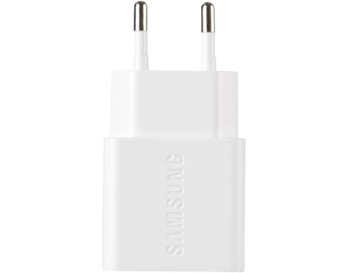 Сетевое зарядное устройство Samsung + кабель Type-C 2A (EP-TA20) (Белый / White)