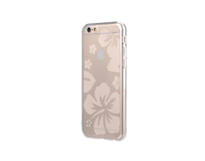 Чехол-силикон Avatti Mela iPhone 6 /6S, Flowers