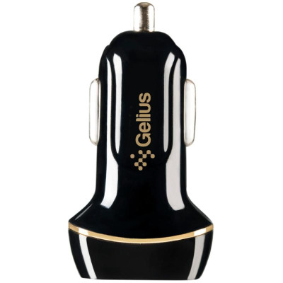 Автомобильное зарядное устройство Gelius Ultra Voyager (GU-CC02 2USB 2.4A)(Черный / Black)