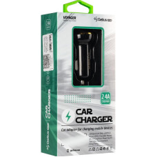 Автомобильное зарядное устройство Gelius Ultra Voyager (GU-CC02 2USB 2.4A)(Черный / Black)