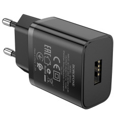 Сетевое зарядное устройство Borofone BA52A Gamble (1USB/2.1A) black