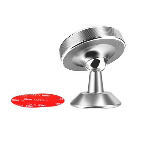 Автодержатель магнитный Borofone BH5 Platinum Metal Silver