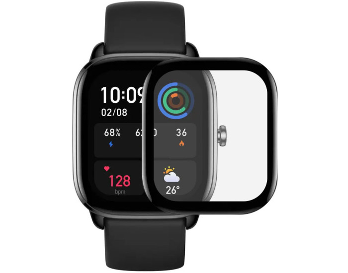 Полімерна плівка 3D для Xiaomi Amazfit GTS 4 mini, чорний