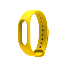 Ремешок для Xiaomi Mi Band 2 Желтый / Yellow (Класс B)