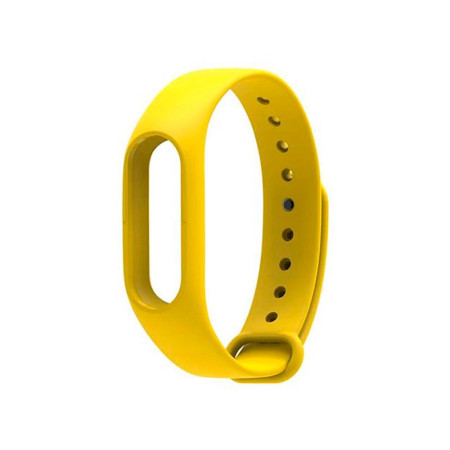 Ремешок для Xiaomi Mi Band 2 Желтый / Yellow (Класс B)