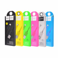 Кабель USB Hoco X5 Bamboo Type-C (1m) (Рожевий / Pink)