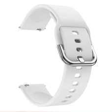 Ремешок для Samsung Watch Silicone Lines 20mm White