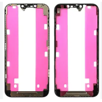 Рамка кріплення дисплея iPhone 11 Pro Max, чорна, оригінал, G+OCA PRo