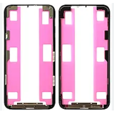 Рамка крепления дисплея iPhone 11 Pro, черная, оригинал, G+OCA PRo