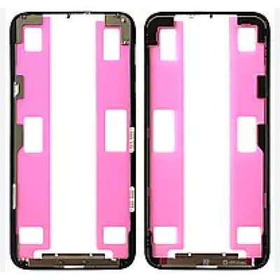 Рамка кріплення дисплея iPhone 11 Pro, чорна, оригінал, G+OCA PRo