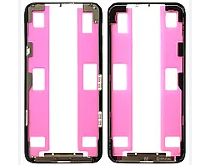 Рамка кріплення дисплея iPhone 11 Pro, чорна, оригінал, G+OCA PRo
