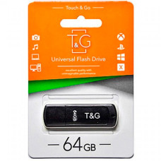 Флешка USB 64Gb T&G Classic 011 (Черный \ Black)