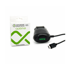 Мережеве зарядний пристрій Optima Micro1000mAh (Чорний \ Black)