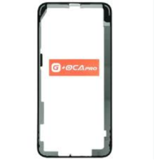 Рамка крепления дисплея iPhone XS Max, черная, оригинал, G+OCA PRo