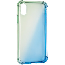 Чехол-силикон Ultra Gradient Case for iPhone 12 Pro Max Blue/Green