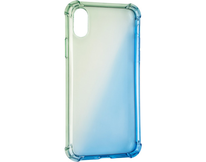 Чехол-силикон Ultra Gradient Case for iPhone 12 Pro Max Blue/Green