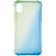 Чехол-силикон Ultra Gradient Case for iPhone 12 Pro Max Blue/Green