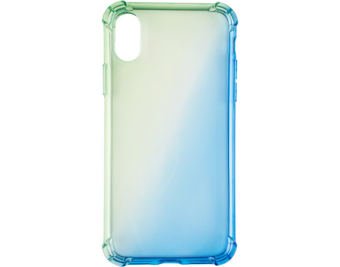 Чехол-силикон Ultra Gradient Case for iPhone 12 Pro Max Blue/Green
