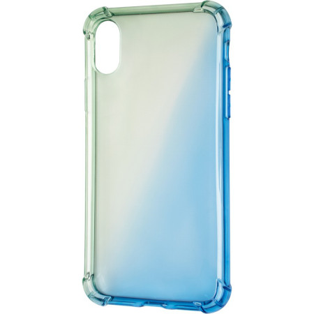 Чехол-силикон Ultra Gradient Case for iPhone 12 Pro Max Blue/Green