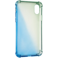 Чехол-силикон Ultra Gradient Case for iPhone 12 Pro Max Blue/Green