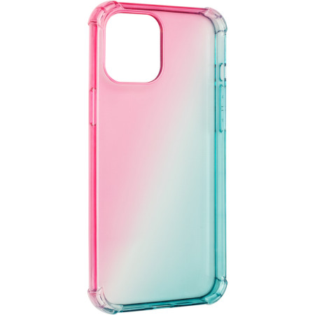 Чехол-силикон Ultra Gradient Case for iPhone 12 Pro Max Blue/Pink