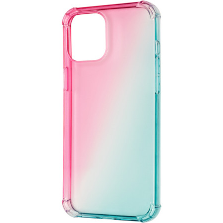 Чехол-силикон Ultra Gradient Case for iPhone 12 Pro Max Blue/Pink