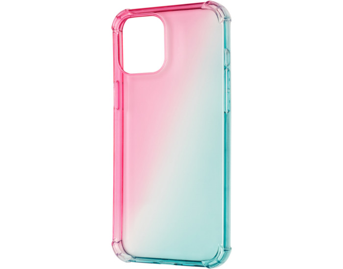 Чехол-силикон Ultra Gradient Case for iPhone 12 Pro Max Blue/Pink