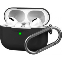 Чехол для AirPods Pro Silicon Black